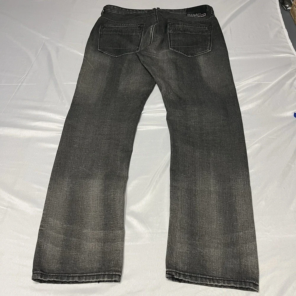 Vintage Sean John Jeans Mens 36x34 Black Fade Straight Leg Skater Grunge Y2K